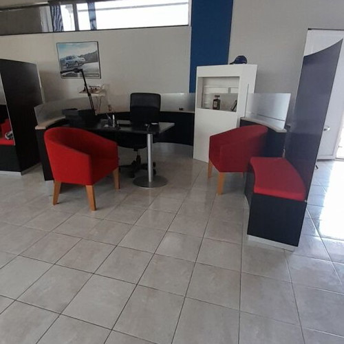 Office desk set, good condition, includes second desk