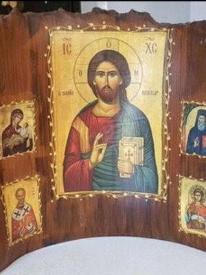 Εικόνα μεταχειρισμένη, διαστάσεις 45Χ38 εκατοστά