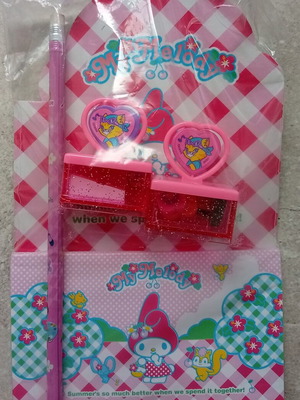 Vintage Sanrio My Melody stationery set (2004) - new/sealed