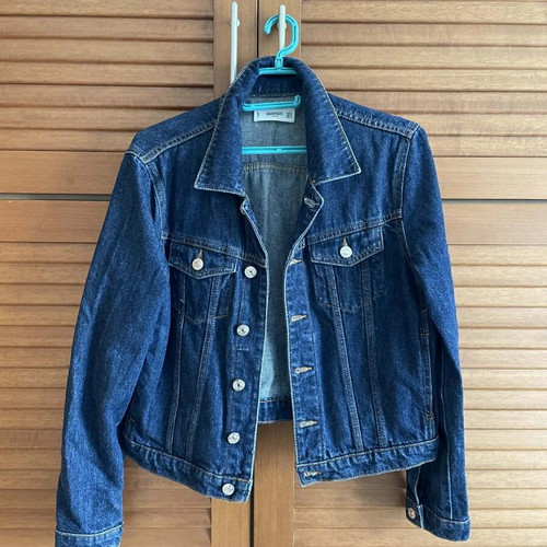 MANGO Denim Jacket classic blue denim jacket Medium like new