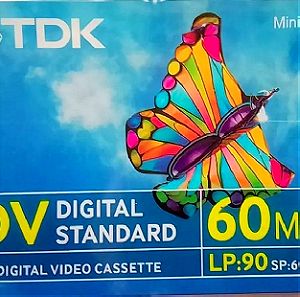 TDK Mini DV COLOUR DIGITAL CASSETTE - πακέτο 6τμχ. (Σφραγισμένες)