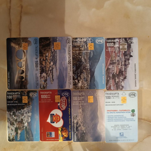 Phone cards pack of 38 from 1999 like new