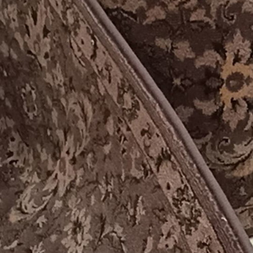 Runner 0.65m dark brown, 80% acrylic 20% wool new
