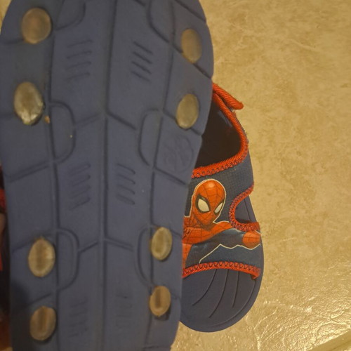 Marvel Spiderman kids' sandals size 26