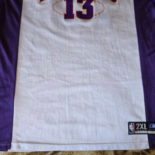 NBA Phoenix Suns basketball jersey #13 Nash Reebok used size 2XL