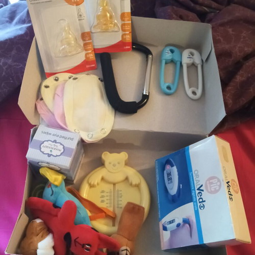 Baby care essentials pack, new, 17 pieces
