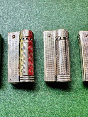 IMCO Triplex 6000 & 6600 Junior lighters set used, 4 pcs