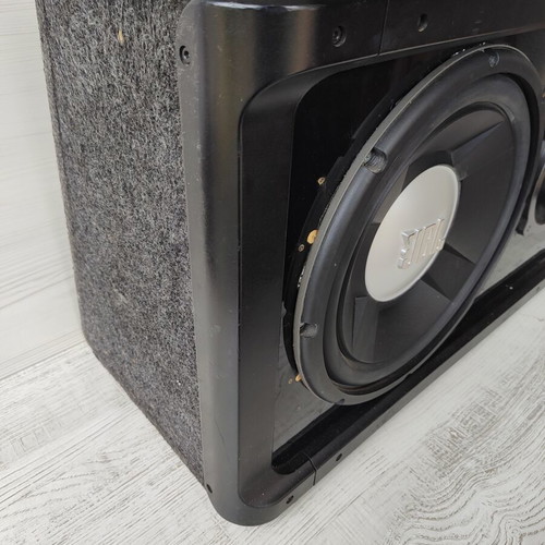 JBL GTO1204BR factory enclosure with GTO1202D dual 2-ohm subwoofer