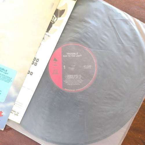 Trouble Run To The Light LP vinyl record like new