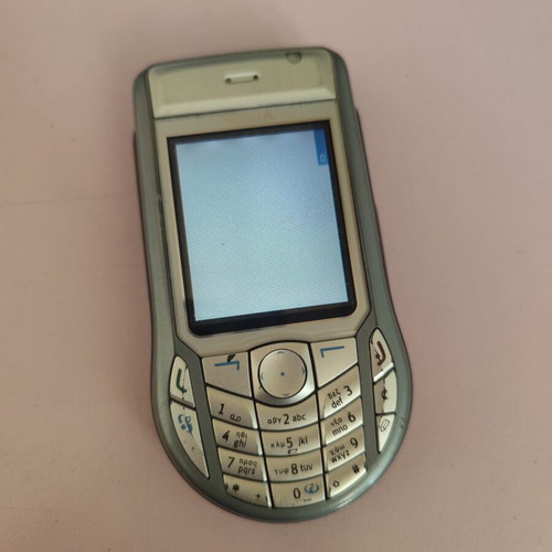 Nokia 6630 used mobile phone without charger and battery with memory card