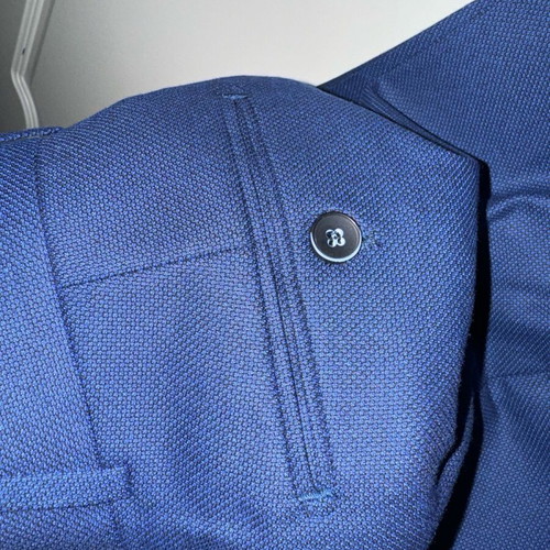 Massimo Dutti blue jacket and trousers like new, size 50