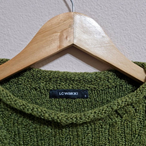 Green Sweater like new, green, size S