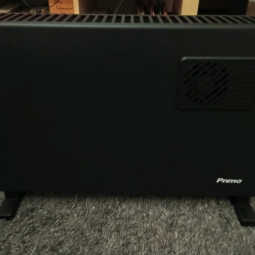 Primo Convector Turbo heater model Prch-81121 new, black