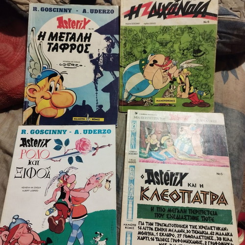 Asterix comic pack used, 7 issues from the 90s