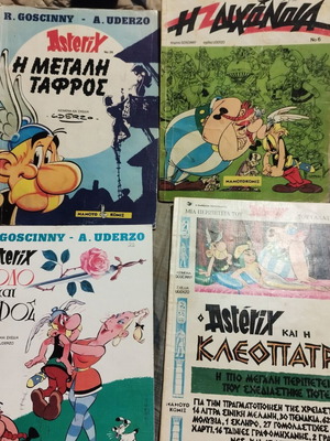Asterix comic pack used, 7 issues from the 90s