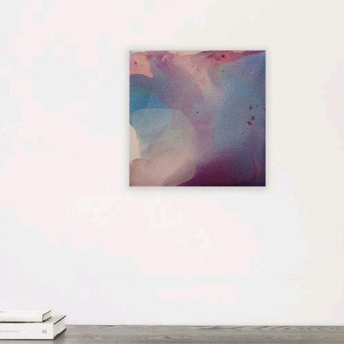 Original Painting Simplicity Series 40x40 cm, abstract art, new