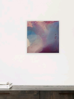 Original Painting Simplicity Series 40x40 cm, abstract art, new