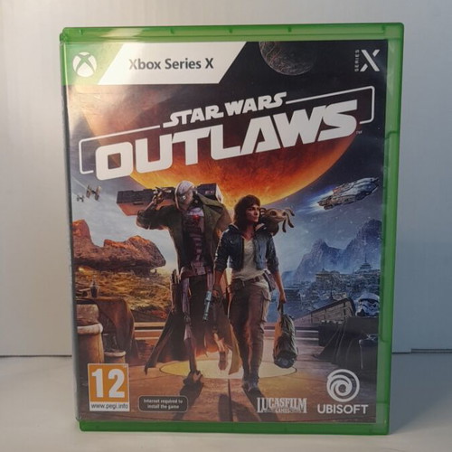 Star Wars Outlaws Xbox One game, English edition, complete with manual