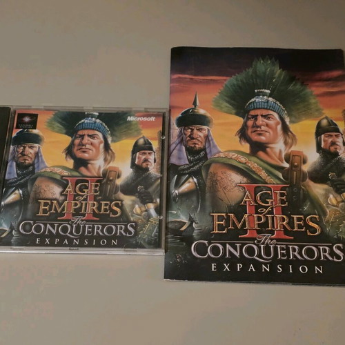 Age of Empires II The Conquerors Expansion PC game like new, German version