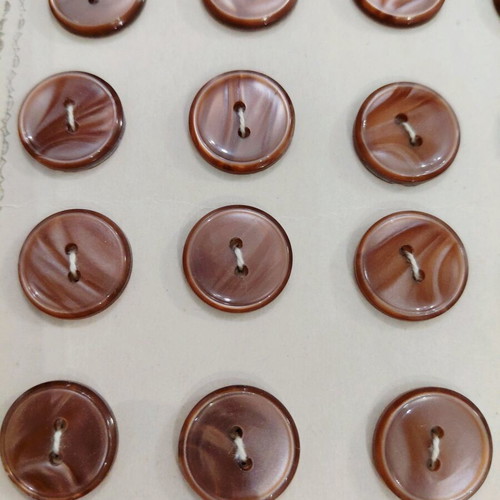 Vintage buttons from the 60s like new, pack of 34 pieces