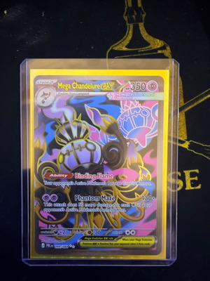 Mega Chandelure ex PBL 099 card new