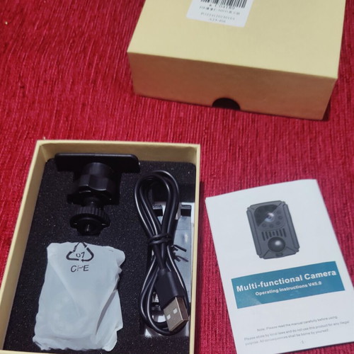 Mini Bodycam MD31-A new, HD recording with night vision
