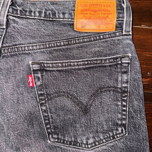Levi’s 501 Premium men's jeans used, dark denim, Original Fit