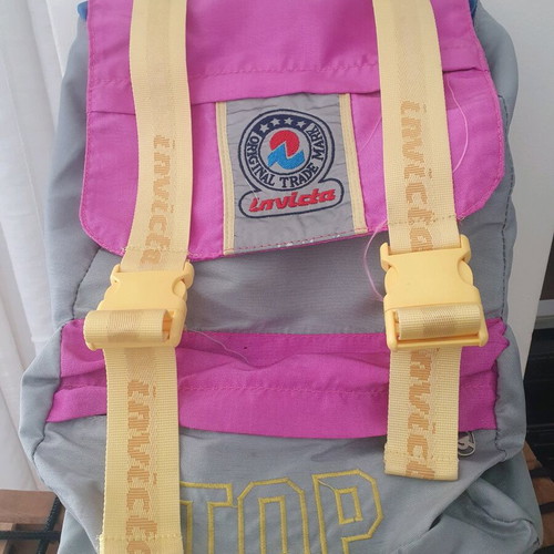 Invicta backpack used, multicolored