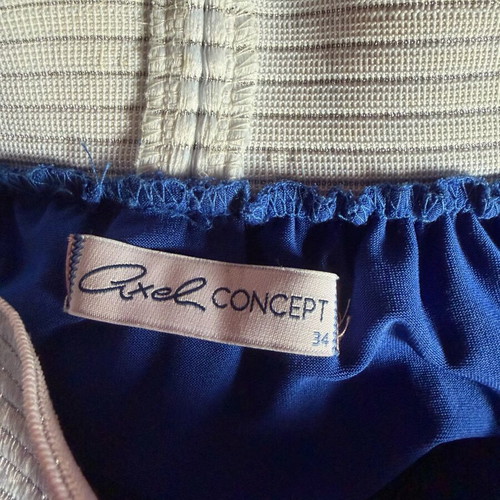 Axel tulle skirt like new, white and blue, size XS/34