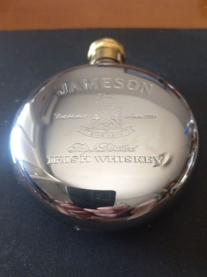 Jameson flask new, from Dublin 1998