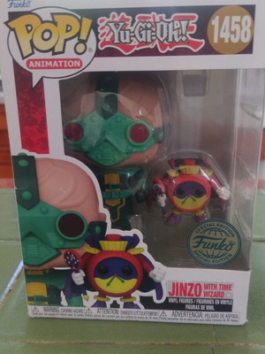 Funko Pop! Animation Yu-Gi-Oh! Jinzo με Time Wizard 1458 Special Edition
