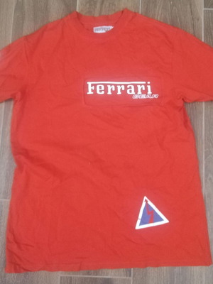 Ferrari cotton t-shirt like new, size L
