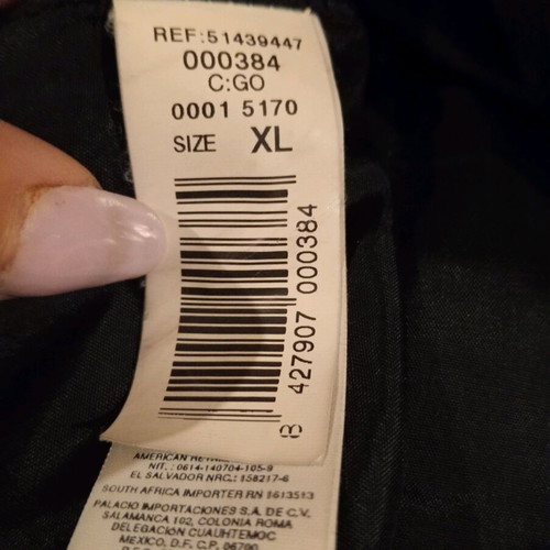 MNG Suit office dress XL new, black and grey