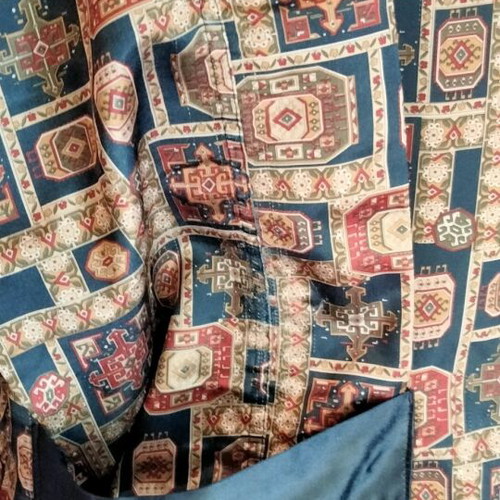 Vintage satin men's pajama set near mint condition