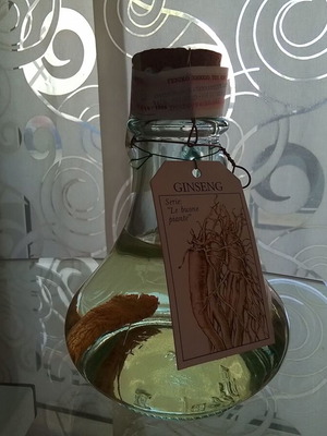 Le grappe di campagna with ginseng sealed, 580ml, vintage