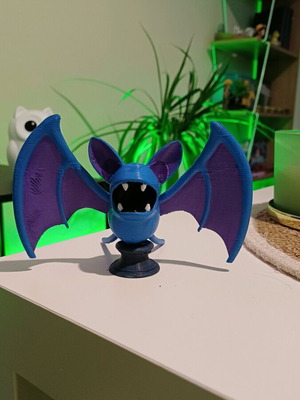 Φιγούρα Zubat 3D printed σαν καινούργιο με βάση PLA