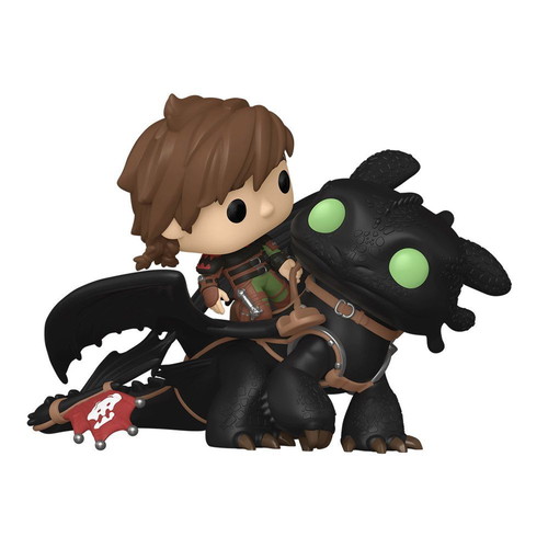 Funko Pop! Rides How to Train Your Dragon Hiccup with Toothless #123 Deluxe καινούργιο