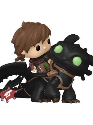Funko Pop! Rides How to Train Your Dragon Hiccup with Toothless #123 Deluxe καινούργιο