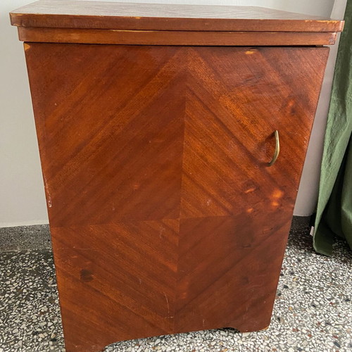 Necchi BU Serie Nova sewing machine used with wooden cabinet