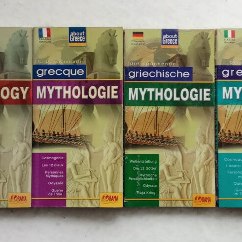 Greek Mythology Foreign Language Book Set new