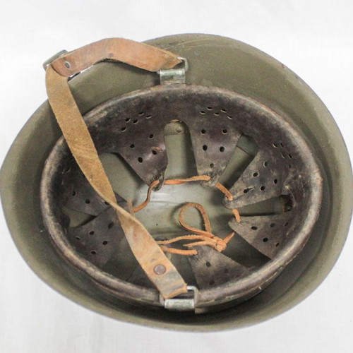 Italian army helmet 1940 with interior used