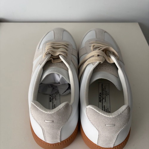 Maison Margiela Gats shoes size 45 new white and gray elegant