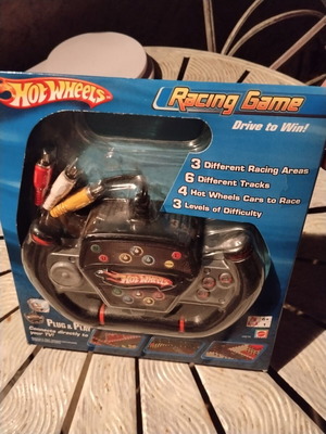 Hot Wheels Racing Game Plug & Play Console Sealed 2005 Model J4214