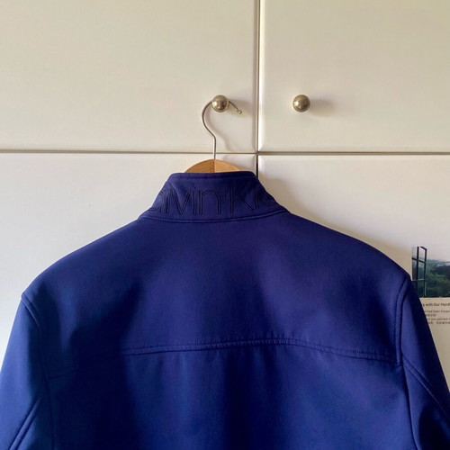 Calvin Klein Softshell Jacket Navy Size M Like New