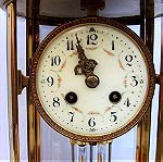  Ρολόι επιτραπέζιο Art Nouveau, γαλλικό περίπου 120 ετών.