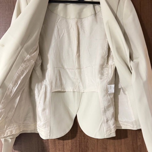 Beige jacket medium used, size 44
