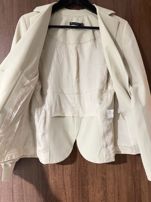 Beige jacket medium used, size 44