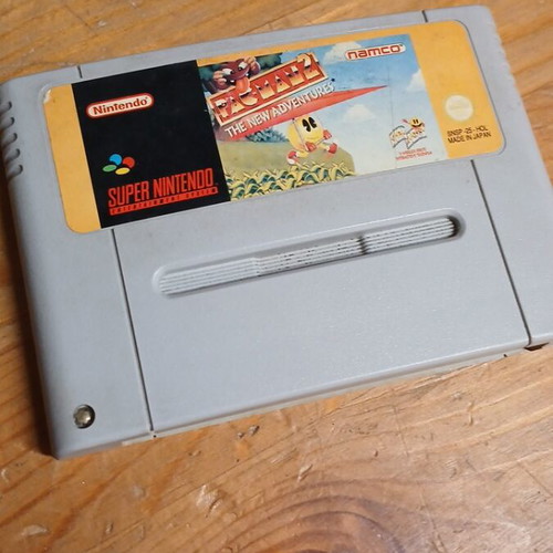 Super Nintendo cartridge Pac-Man 2 used, moderate condition