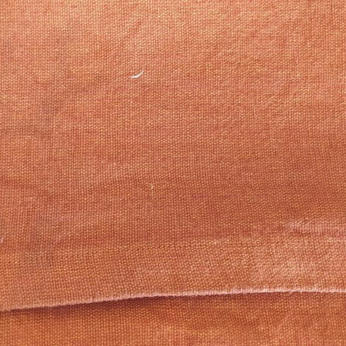 Woven pillowcases like new, set of two, brick color
