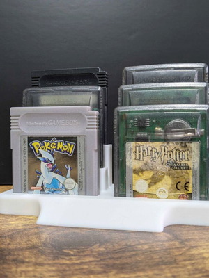 Nintendo Gameboy Cartridge Stand New 3D Printed